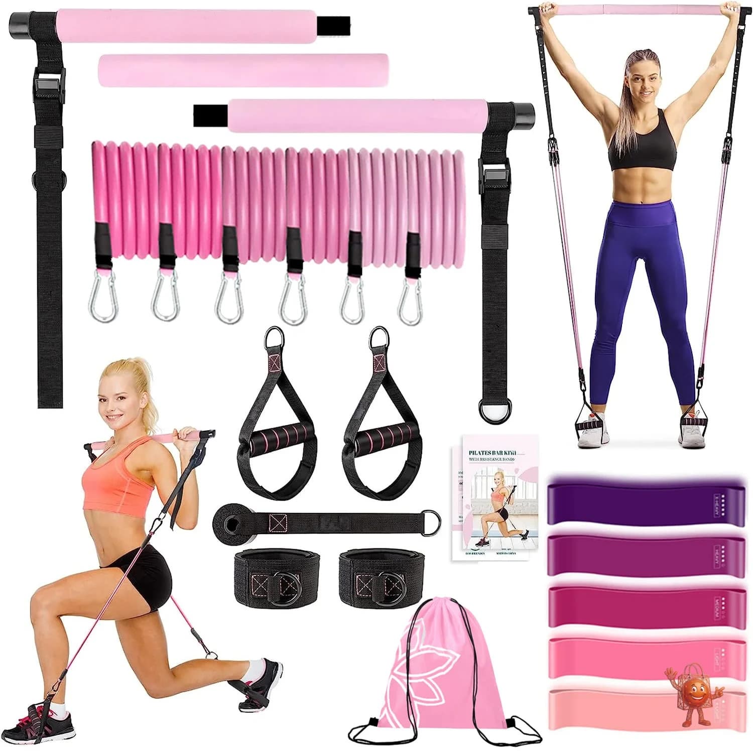 Kit Pilates Portátil: Mi Experiencia Completa con 21 Piezas