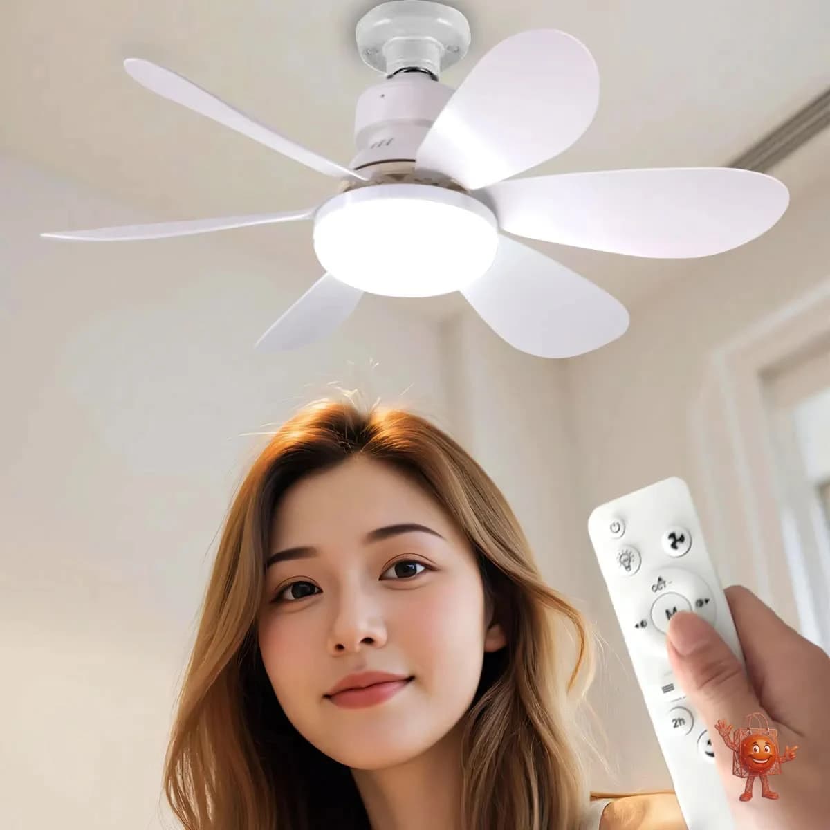 LED Ceiling Fan Light Review: Smart 2-in-1 for $13