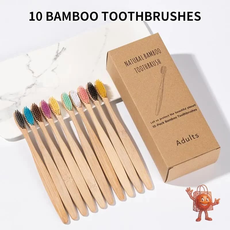 10-Pack Bamboo Toothbrushes for $4: Are They Actually Good?