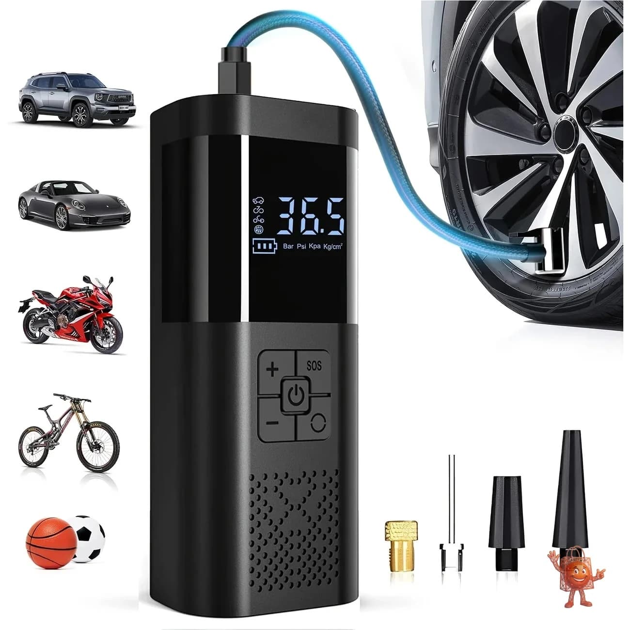 150PSI Wireless Car Air Compressor: Tested and Reviewed