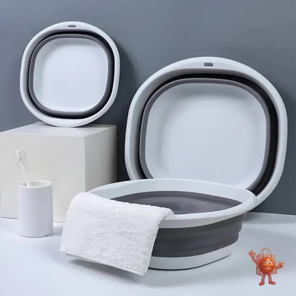 A $4 Foldable Basin That Actually Holds Its Shape
