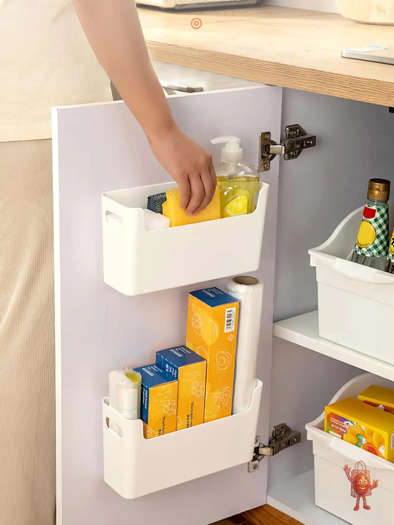 A $4.51 Cabinet Door Organizer That Actually Works