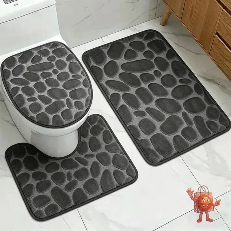 A 3-Piece Bathroom Rug Set for $9 â Is It Actually Any Good?