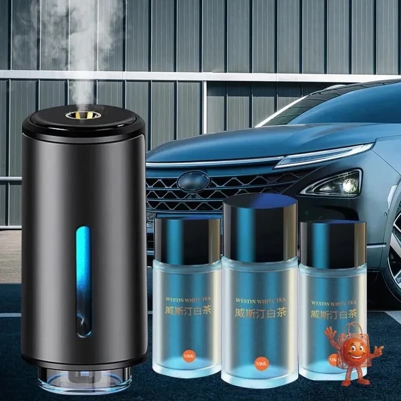 Este difusor de aroma para el carro por €9 cambió mis viajes