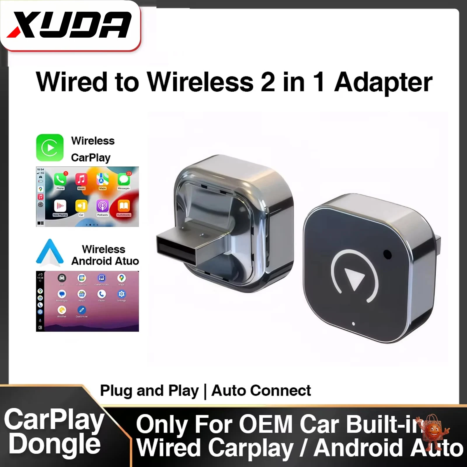 מתאם CarPlay אלחוטי ב-₪46: בדקתי אם זה שווה