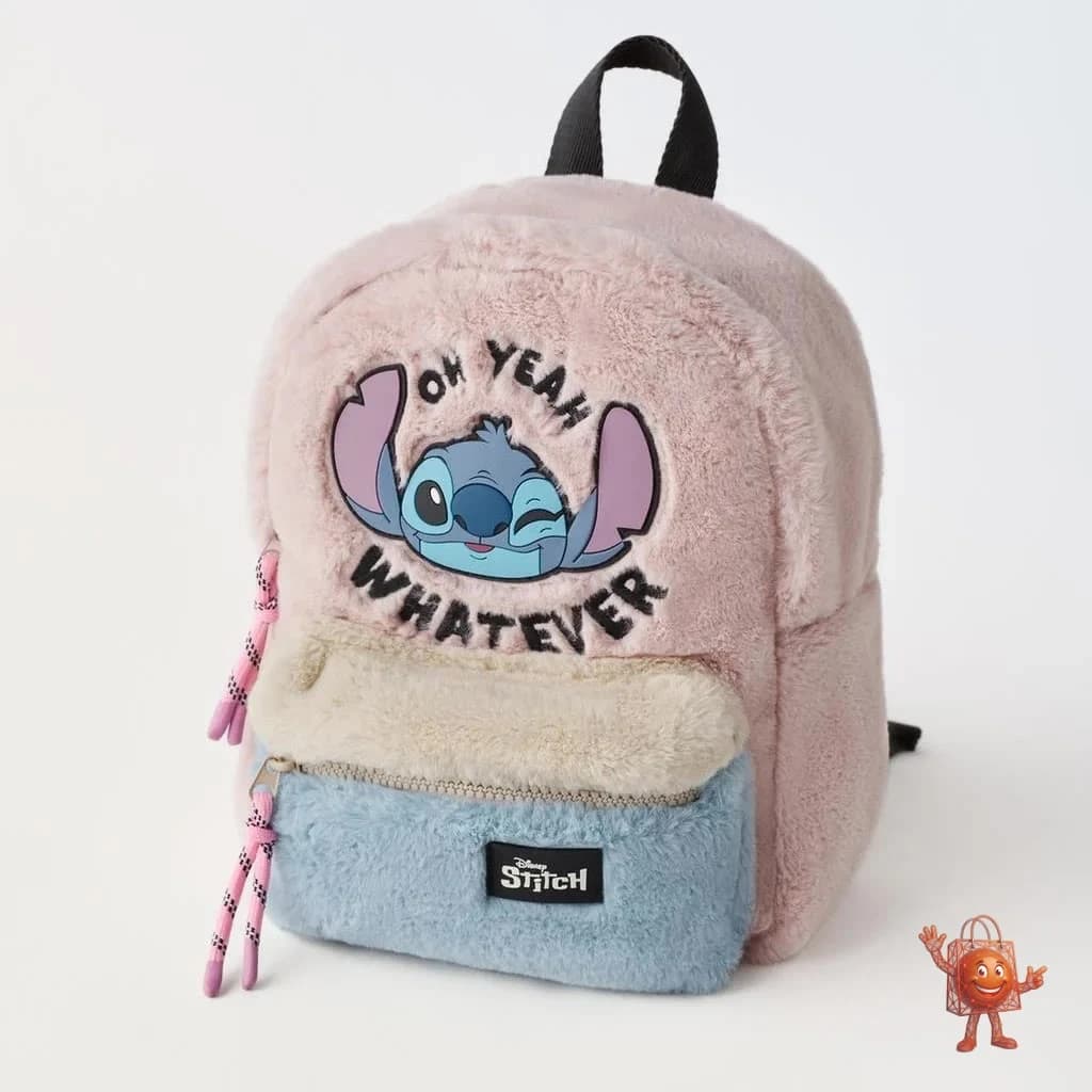 Mochila de Stitch para niños: ¿vale €9 o parece de €30?
