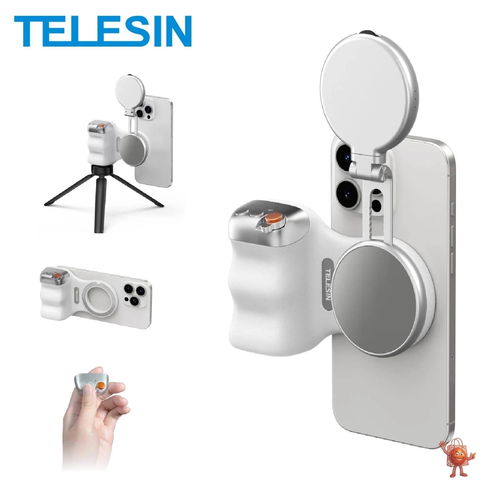 TELESIN Magnetic Phone Grip Review: Surprisingly Good at $21