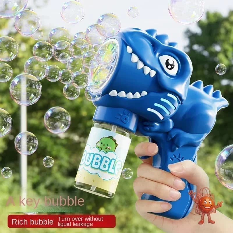 Pistola de burbujas dinosaurio por €2.39: ¿Vale la pena?