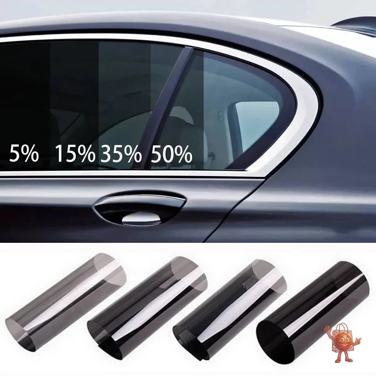 Film para tintar ventanas del carro por menos de €5