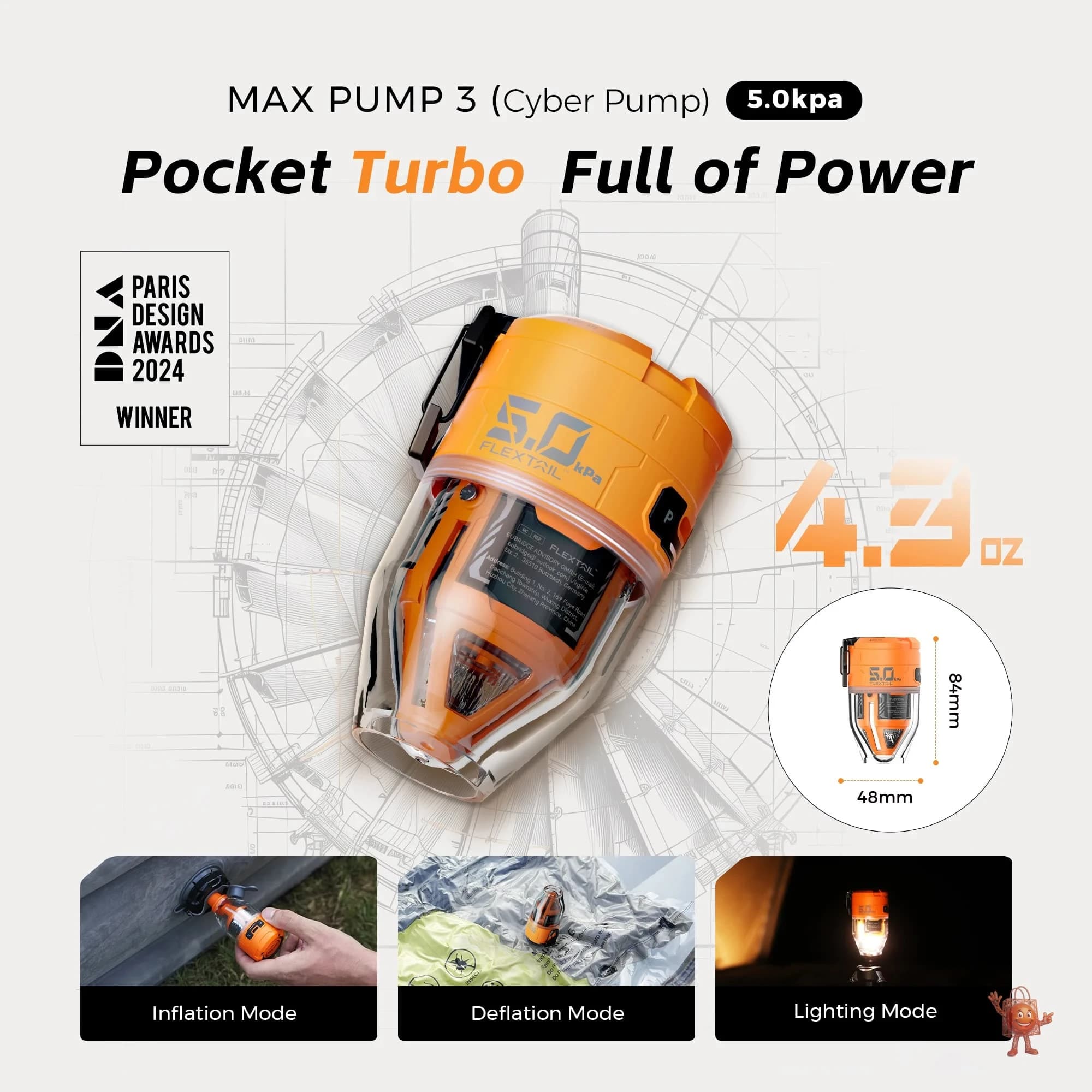 FLEXTAIL MAX PUMP 3: משאבת קמפינג עם פנס מובנה - האם זה באמת עובד?