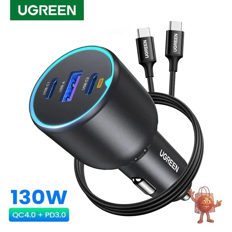 Ugreen 130W Car Charger: Is It Worth $24 With the Cable Included?