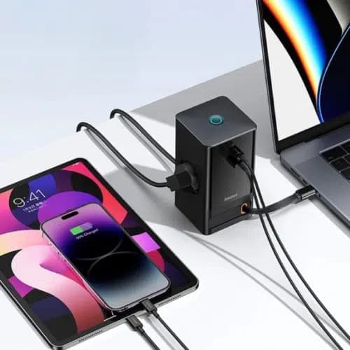 Cargador de escritorio Baseus 65W con conexión USB-C
