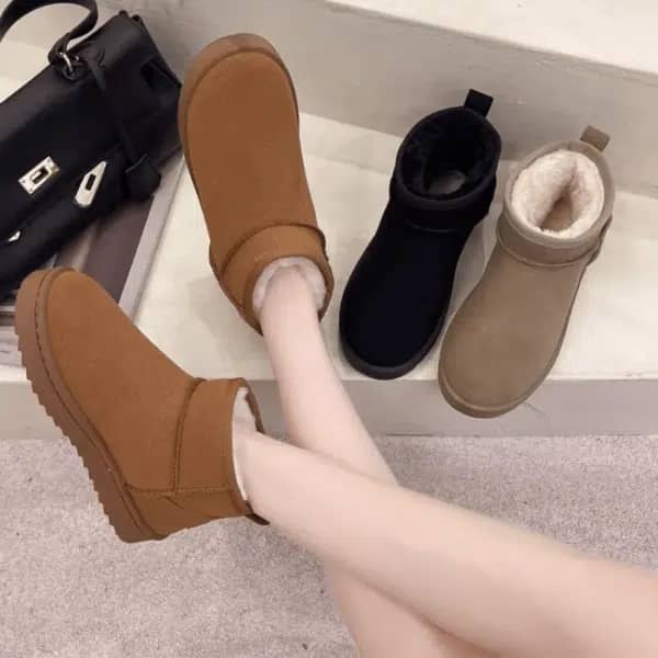 Botas de nieve tipo gorro para mujeres – invierno 2022