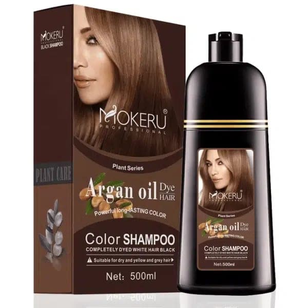 Champú mágico para colorear cabello y raíces