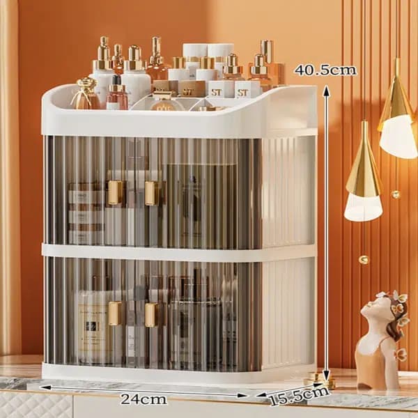 Multi-Layer Dustproof Cosmetic Organizer