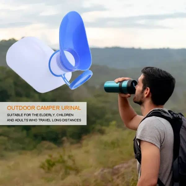 Inodoro Portátil con Asa de Almacenamiento para Uso en Vehículos y Exteriores – 1/2/3 Unidades