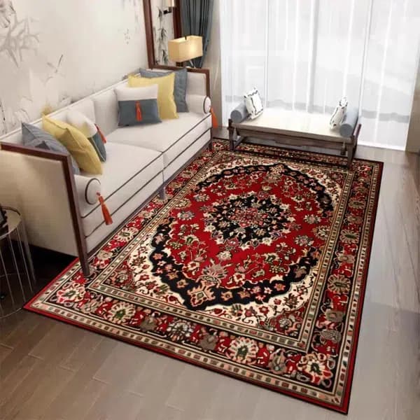 Red Persian Carpet for Living Room