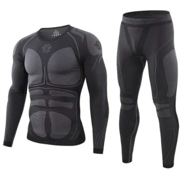 Conjunto de ropa térmica para hombre invierno y otoño – Camiseta y pantalones largos