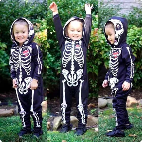 Baby Skeleton Costume