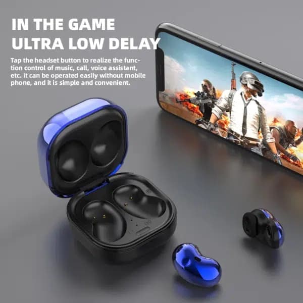 Wireless Sports TWS Earbuds Bluetooth 5.0 – Compatible with Xiaomi, Oppo, Samsung