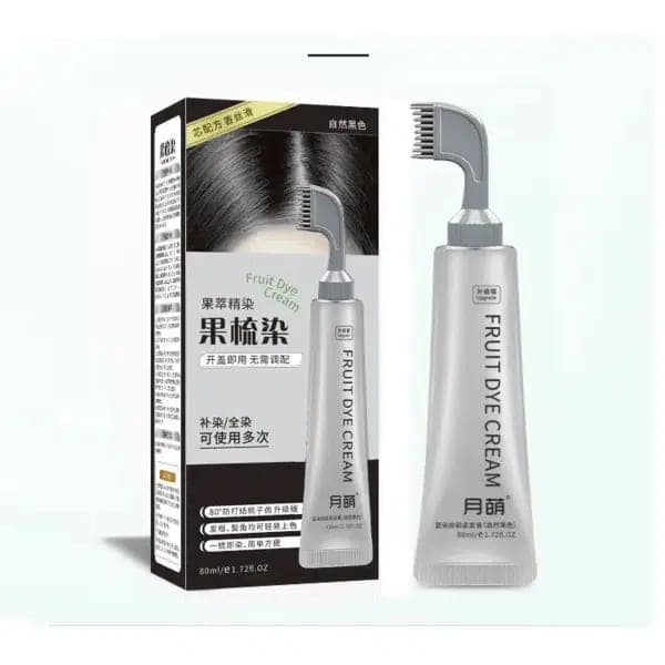Tinte de cabello orgánico – cobertura para cabello negro