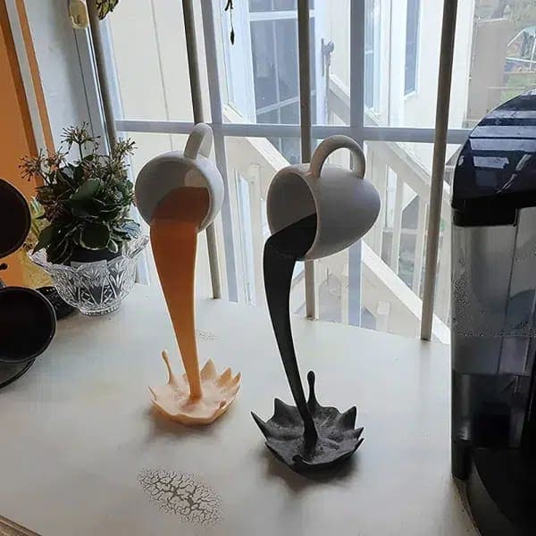 Floating Coffee Sculpture