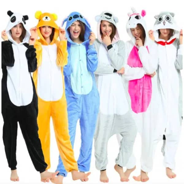 Disfraz de Pijama Cosplay Stitch para Adultos e Hijos – Invierno