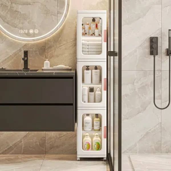 Multi-Layer Storage Cabinet for Home Rooms