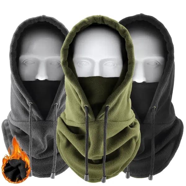 Маска мотоциклета с флисом – для зимы и лыж