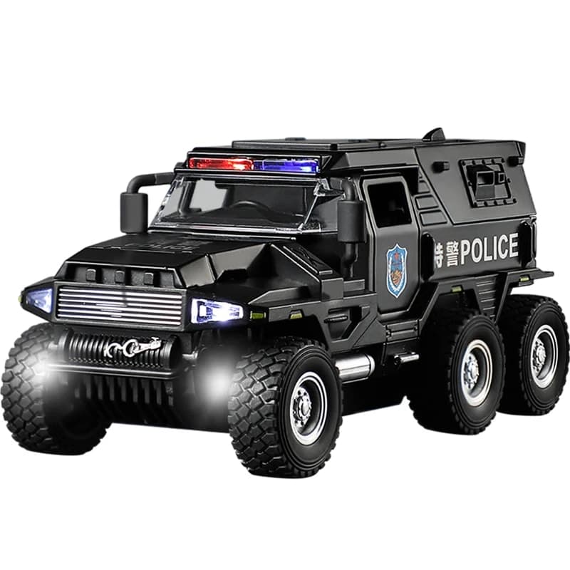 SWAT Police Diecast Truck 1:32: Honest Review for Under $14