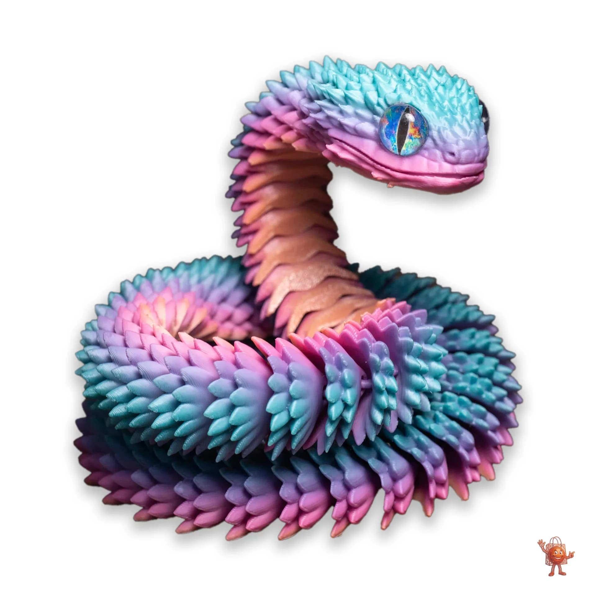 3D Printed Articulated Snake: My Honest Fidget Toy Review