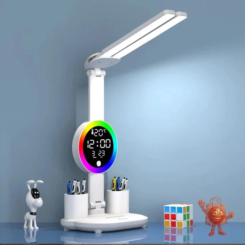 LED Desk Lamp with Fan & Clock Review: Worth It After 2 Weeks?