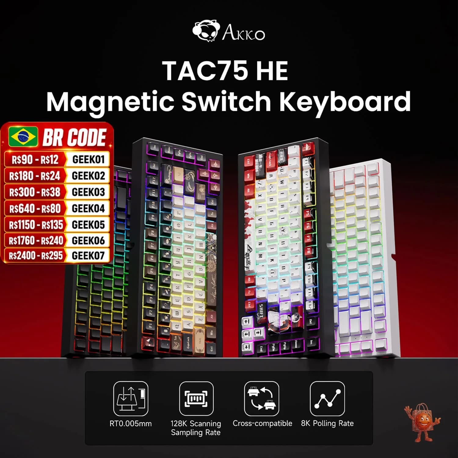 AKKO TAC75 HE Review: Magnetic Gaming Keyboard Worth the Hype?