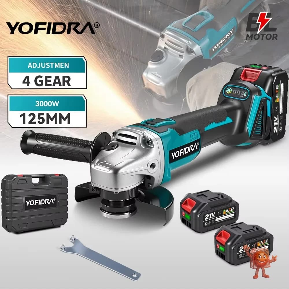 YOFIDRA 125mm Brushless Grinder: Worth the Hype at This Price?