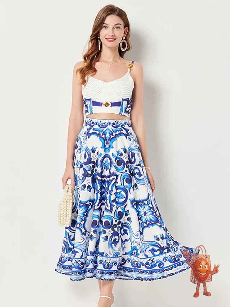 Set de 2 Piezas Estilo Versace: Mi Experiencia Real con este Outfit