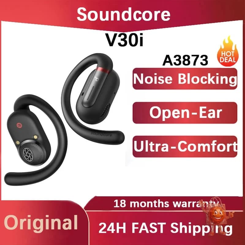 Soundcore V30i: האמת על האוזניות הפתוחות שכולם קונים