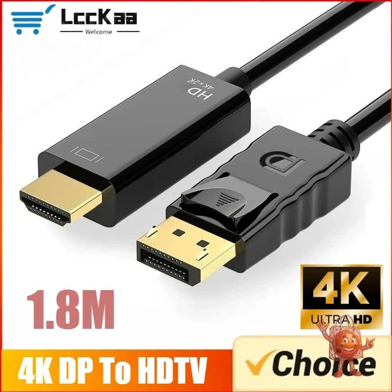 כבל DisplayPort ל-HDMI ב-₪9.93: בדקתי ומצאתי משהו מעניין