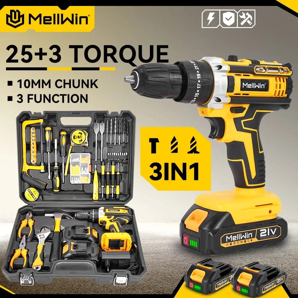 MELLWIN Cordless Drill Kit: Honest Review for Under $60
