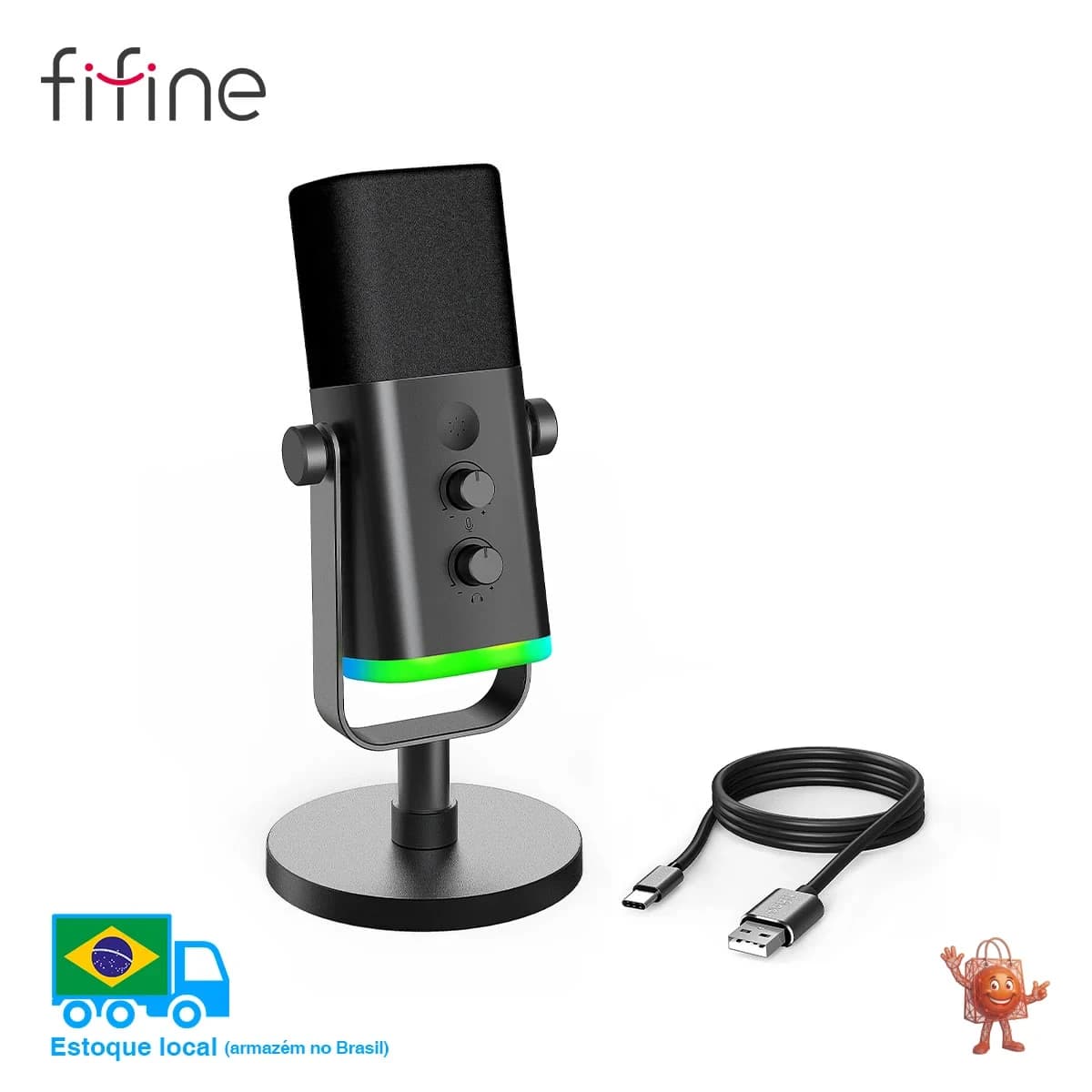 FIFINE AmpliGame AM8: האם זה המיקרופון הנכון לגיימינג?