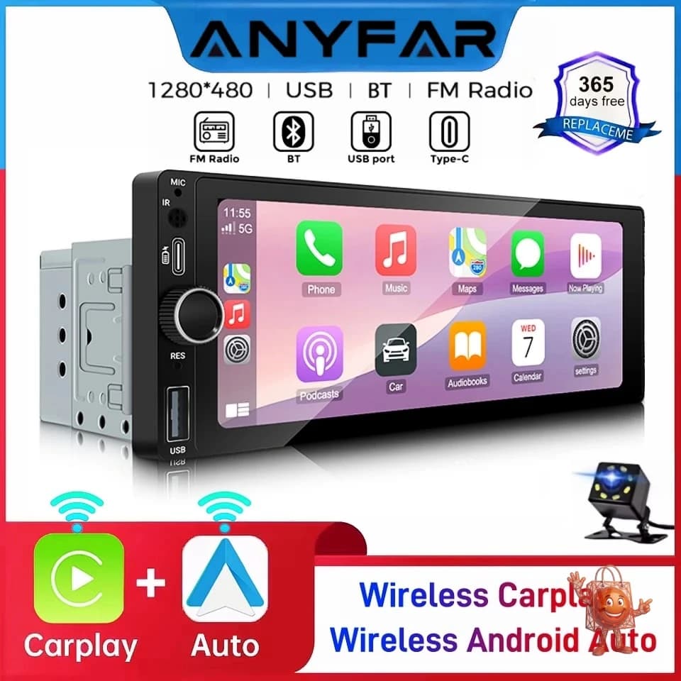 מערכת CarPlay אלחוטית ב-170 שקל - בדקתי למה שווה