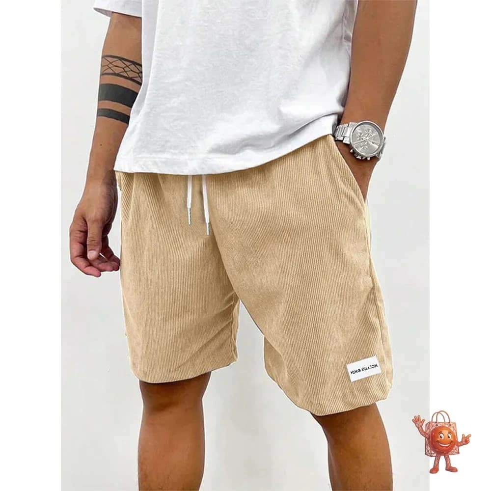 Shorts de Pana para Hombre - Cómodos y Versátiles para Verano