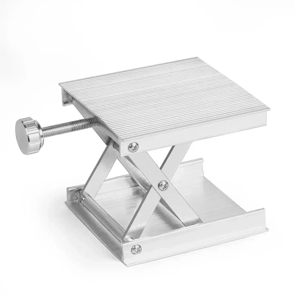 $6 Laser Level Stand: Surprisingly Solid Aluminum Lift
