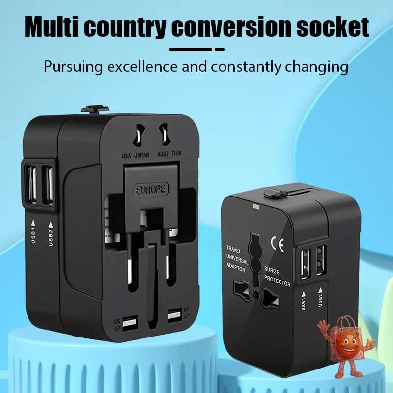 Adaptador Universal de Viaje con USB - Mi Experiencia Real