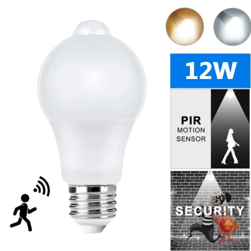 Bombilla LED con Sensor de Movimiento: Mi Experiencia Real por €1.88