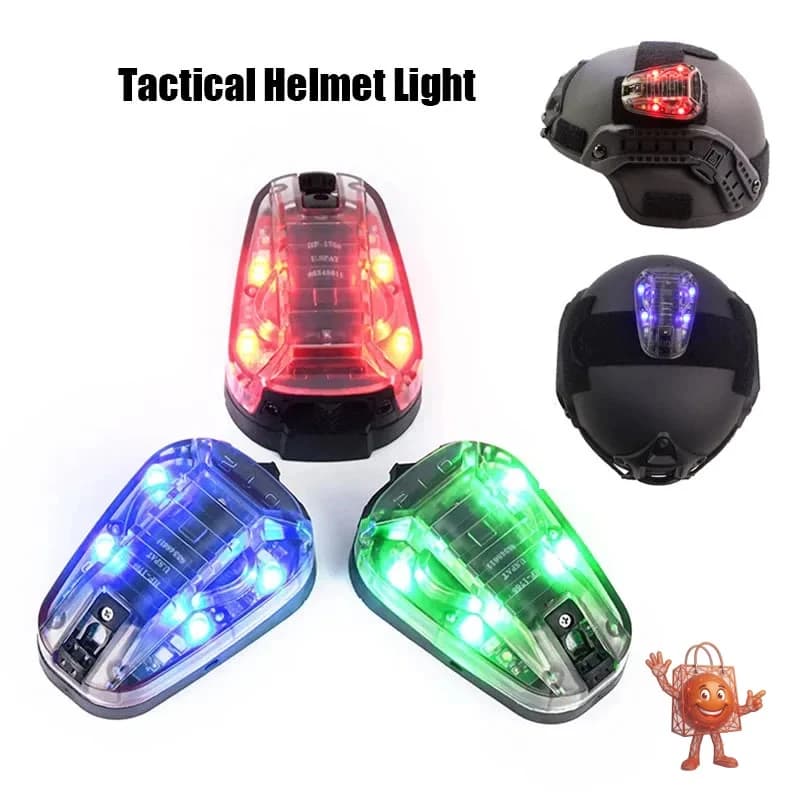 BOOIU Tactical Helmet Light: When You Need to Be Seen in the Dark