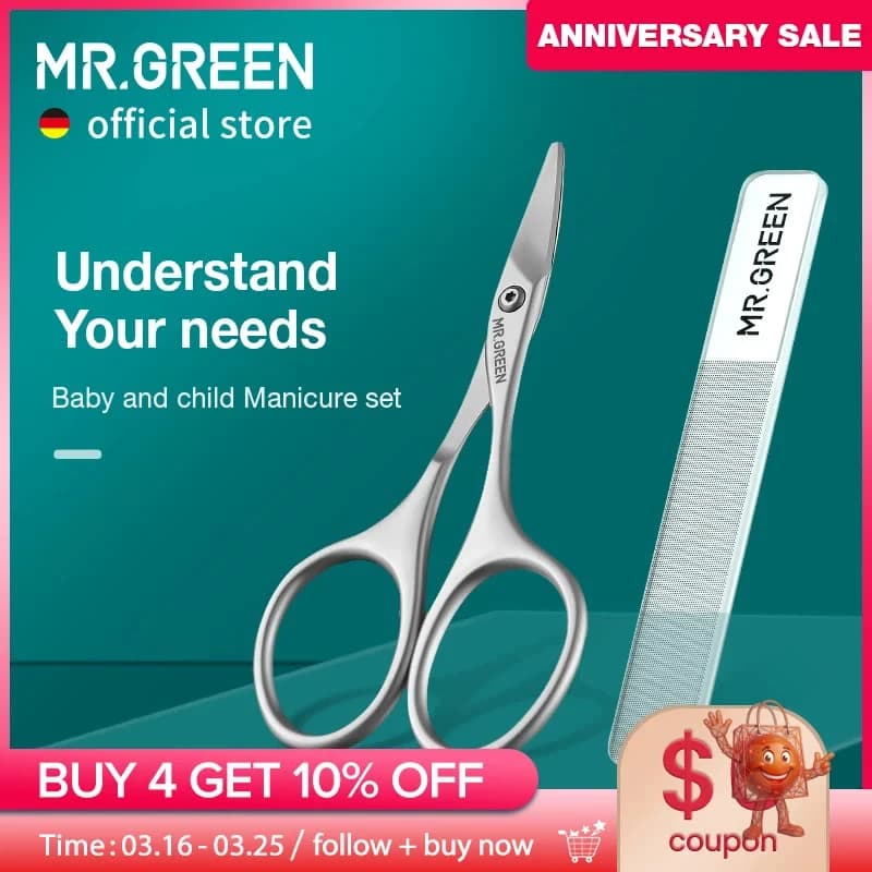 MR.GREEN Baby Nail Scissors Review: Are They Actually Safer?