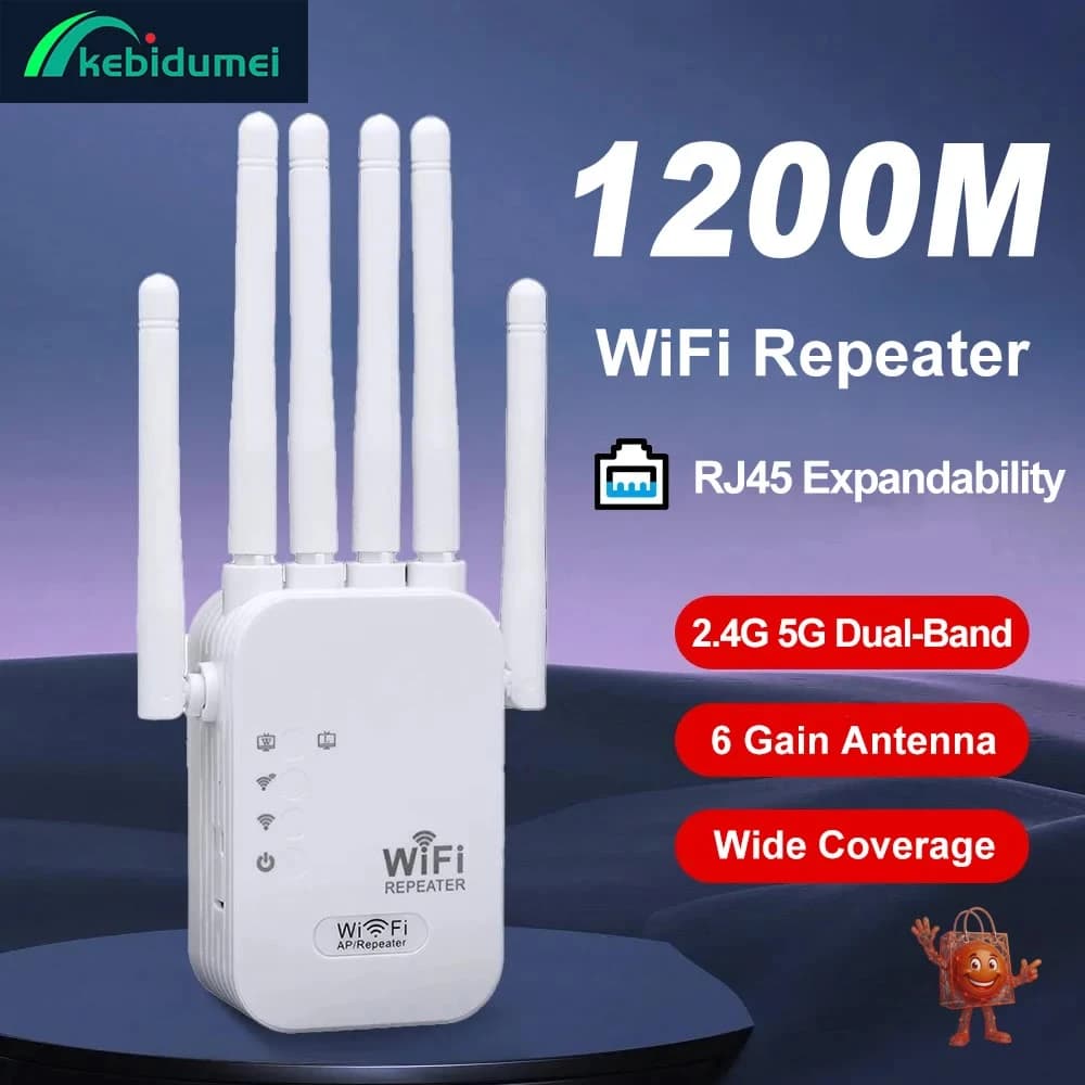Kebidumei 1200Mbps WiFi Repeater: Honest Review After Real Testing