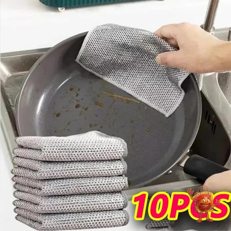 10-Pack Microfiber Kitchen Cloths: Worth $2.37?