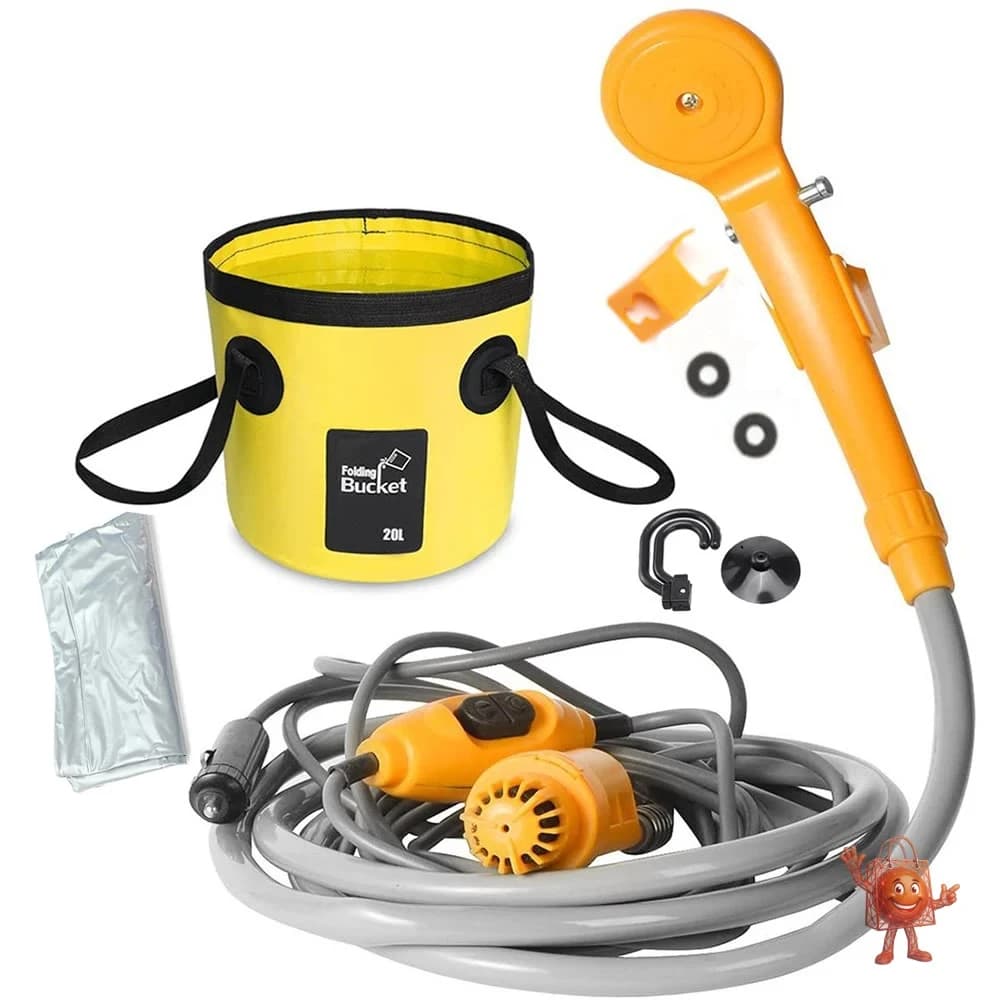Ducha Portatil 12V: La Solucion Perfecta para Camping y Playa