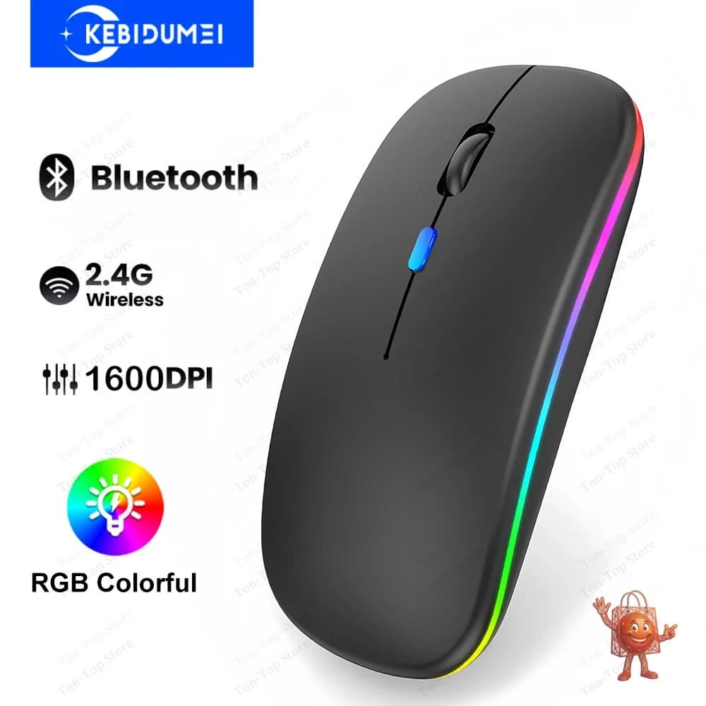 עכבר גיימינג RGB דו-מצבי: בדיקה של 3 חודשים